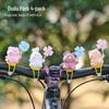 Pinwheel Paradise Tie-Up Doll: Cute Electric Car, Bicycle, Motorcycle, and Stroller Decoration