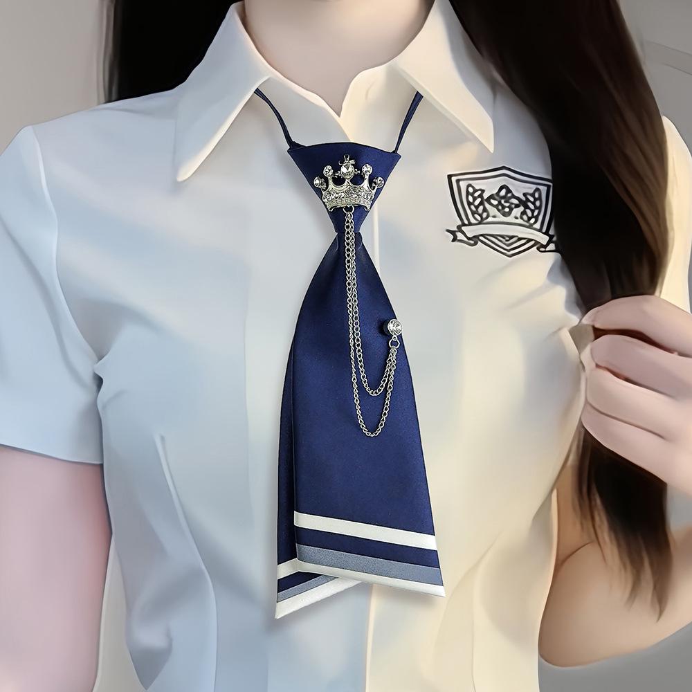 Unisex Retro Gotisches Fliege mit Quastenketten Corsage