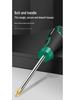 11-Piece Industrial Grade Magnetic Electrician Screwdriver Set - S2 Phillips & Slotted