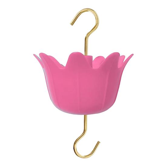 1 Set Vogelfutterhaken, sichtbarer Wasserstand gegen Ameisen, Kunststoff auf den Kopf gestellt, Regenschirmform, Wasserfutterhaken für den täglichen Gebrauch