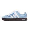Slip Resistant Abrasion Resistant Slip Resistant Abrasion Resistant Low Top Skateboard Shoes Blue HQ1802(Team398-)