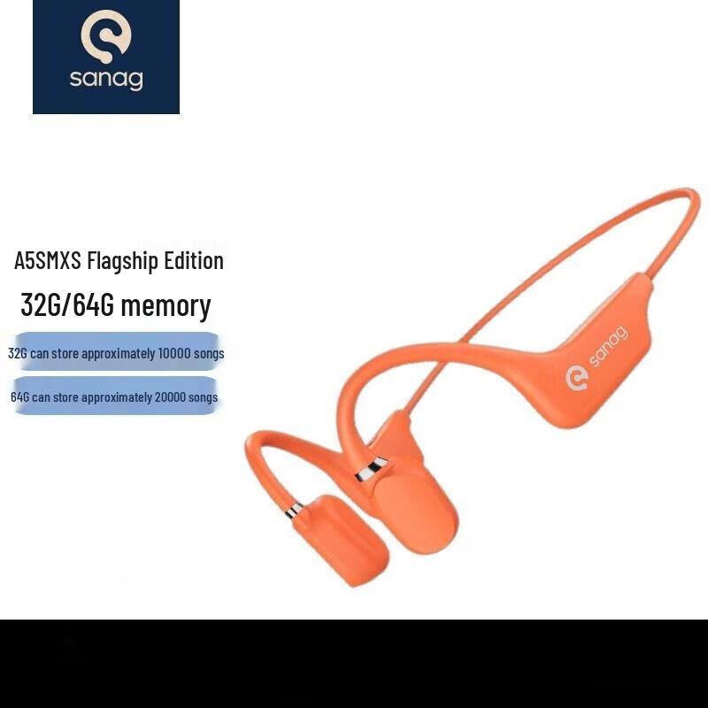 SANAG A5SPRO MAX Bone Conduction Wireless Bluetooth Headphones