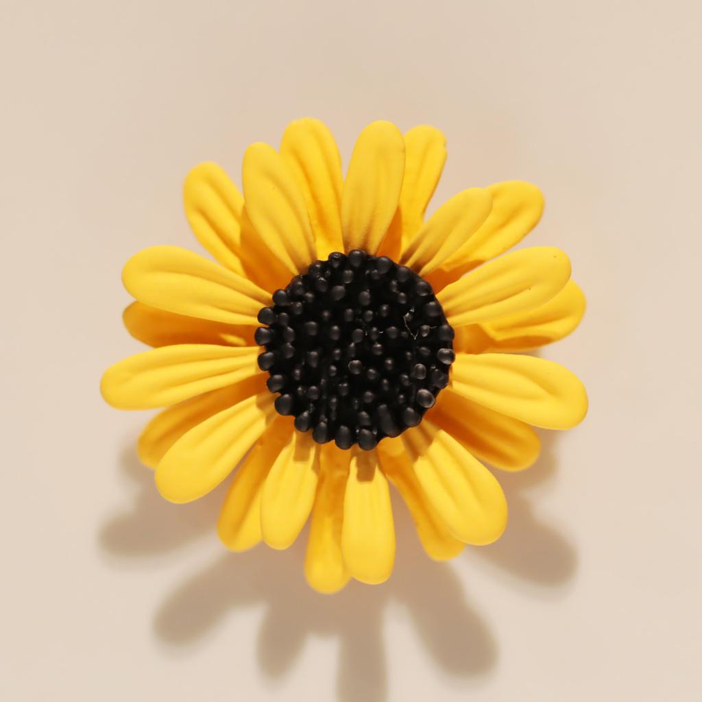 Brooch for Women, Small Daisy Collar Pin, Sunflower Collar Anti-exposure Safety Pin, Clothing Decoration Pin