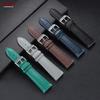 Litchi Pattern Soft Cowhide Watch Band Bracelet 18mm 19mm 20mm 21mm 22mm Replacement Wristwatch Straps for Men Women Watchbands