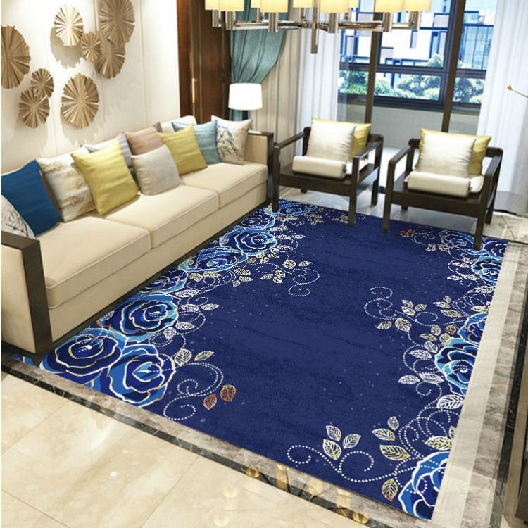European Style Living Room Carpet Bedroom Bedside Carpet Dining Room Carpet Floor Mat Balcony Door Mat