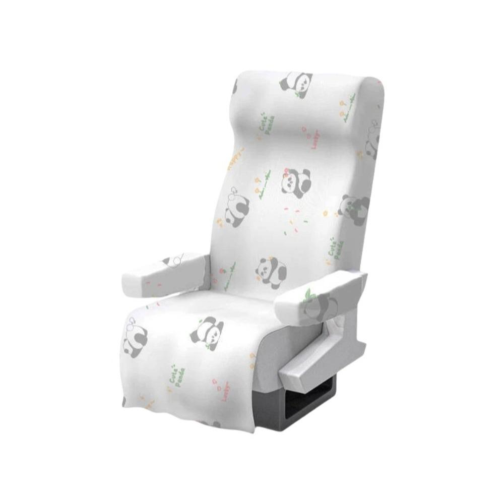 5Bags Hygienic Disposable Seat Covers Dirt-proof Portable Non-woven Fabric Cover Lightweight Breathable Armrest Covers Taxi