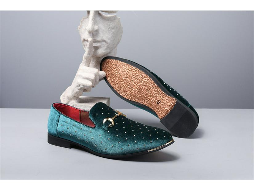 Große lässige Leder-Loafer für Herren – neuer trendiger Herbststil