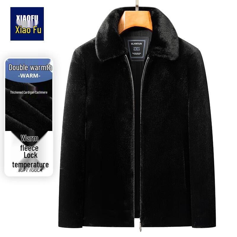 

Men s Faux Mink Velvet Winter Padded Coat M