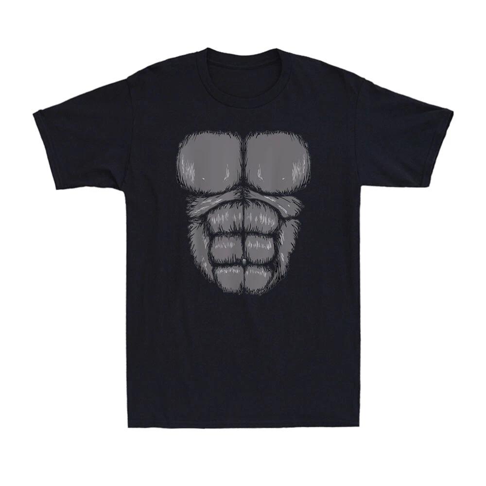 Funny Gorilla Chest Design Great Gift Idea Gorilla Lovers Gift Men s T-Shirt XL