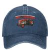 Cappellino da Baseball Lavato con Logo Agricolo Trattore Massey Ferguson Stile Street Hip Hop Cappellini da Papà Estivo Unisex Unisex Snapback da Palestra