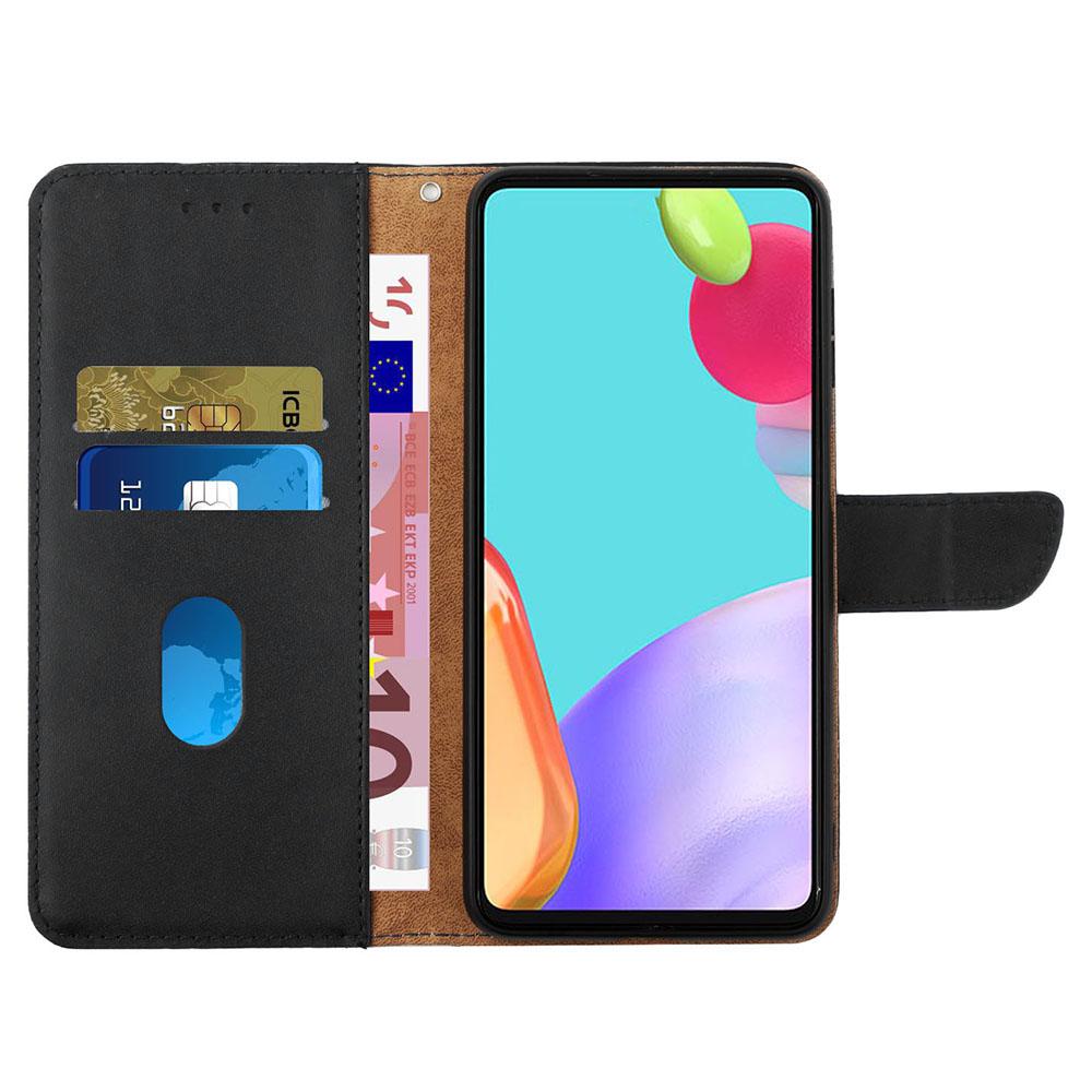 

HT02 For Xiaomi 14T Pro Case Genuine Cow Leather Phone Cover Nappa Texture Black