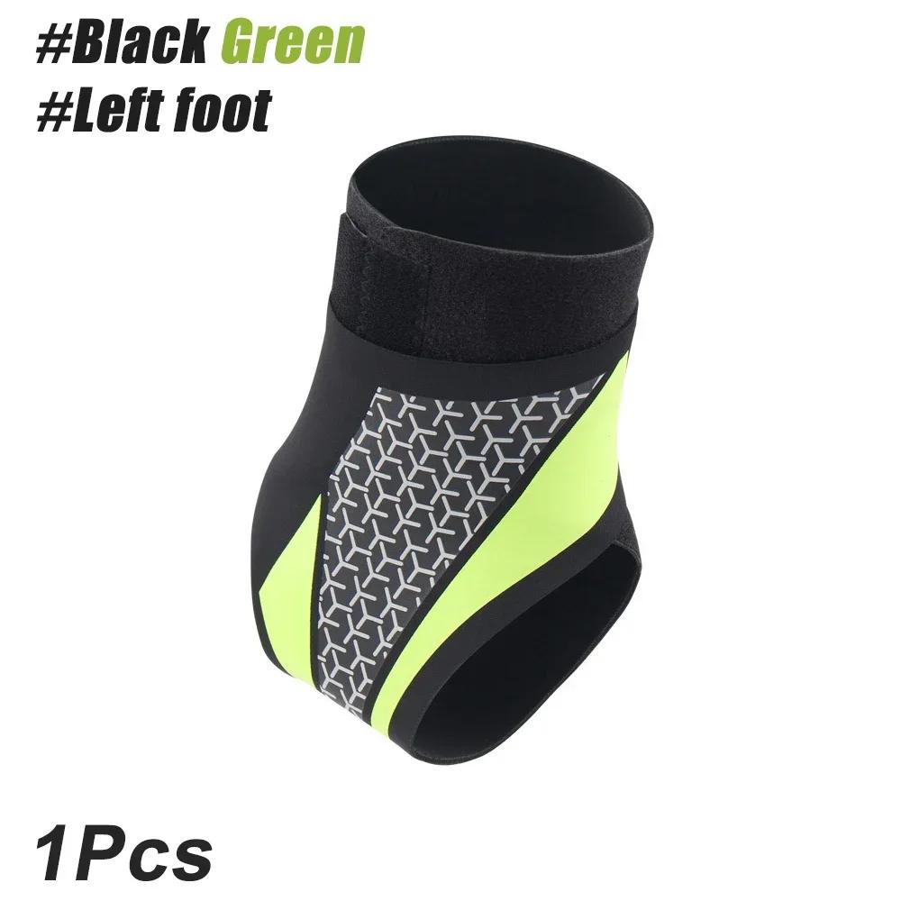 1 Piece Ankle Support Sleeve Adjustable Size Elastic Athletic Ankle Sleeve Fixed Bandage