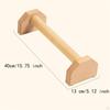 2 Pieces Pushup Bars Fitness Portable Planks Calisthenics Wood Parallettes Push up Stands for Home