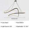 Modern Pendant Lamp LED Hanging Chandelier for Living Dining Room Bedroom Kitchen Island Home Decor Indoor Light Fixture Lustre