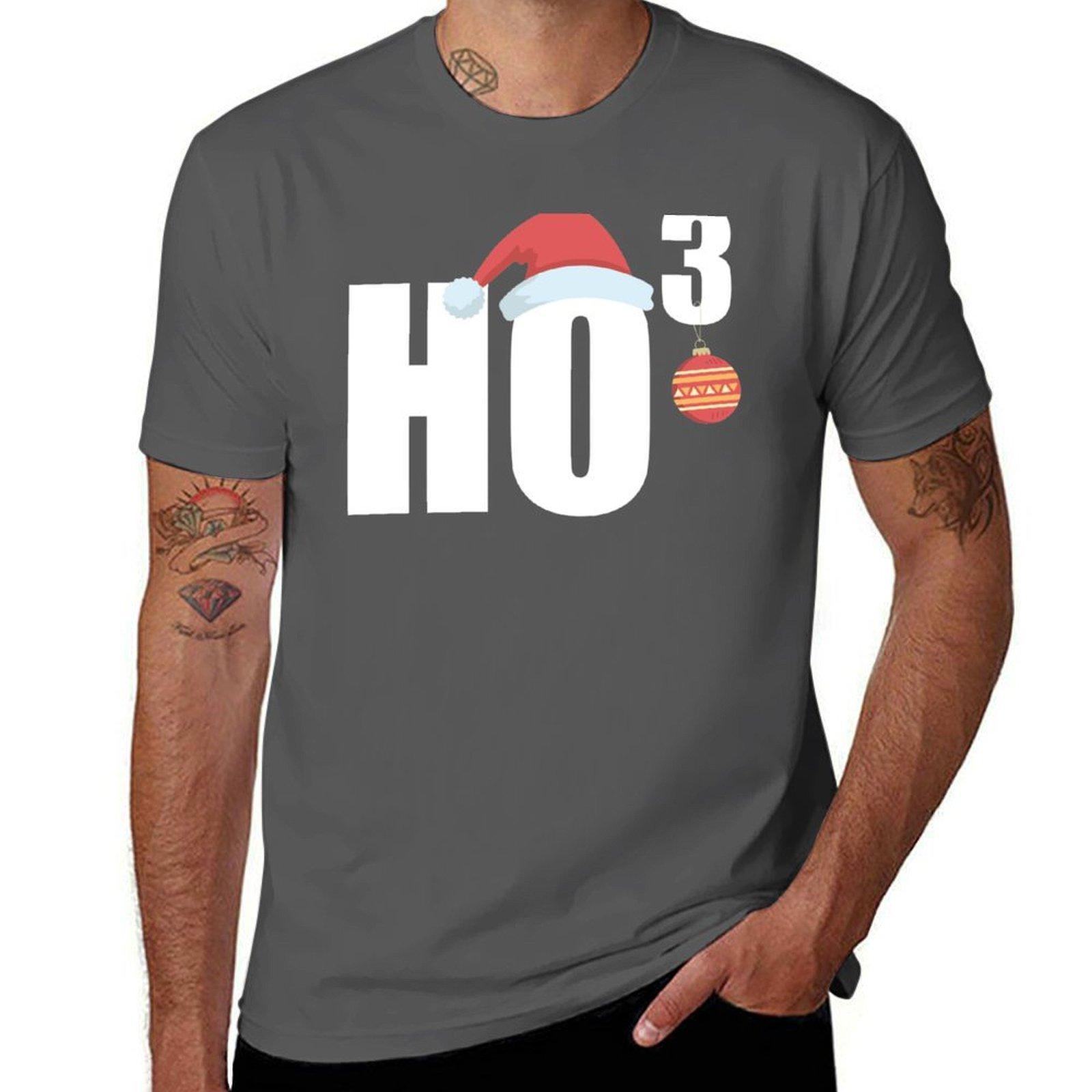

HO 3 T-Shirt cotton t shirts man 100% t shirt for man T-Shirt 4XL