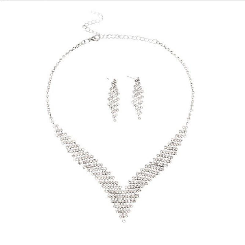 Luxury-lite Necklace, Earrings, Bracelet - Unique Vintage Style, Fashionable and Sophisticated, Collar Chain Necklace