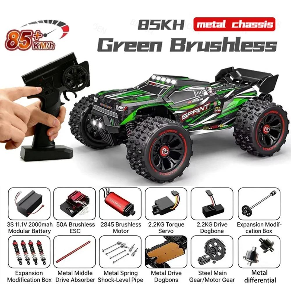 SCY 9522 PRO 85KM/H 50KM/H High-speed RC Car Brushless Four-wheel Drive Off-road Drift 1:16 Professional Racing Car Boy's Toy