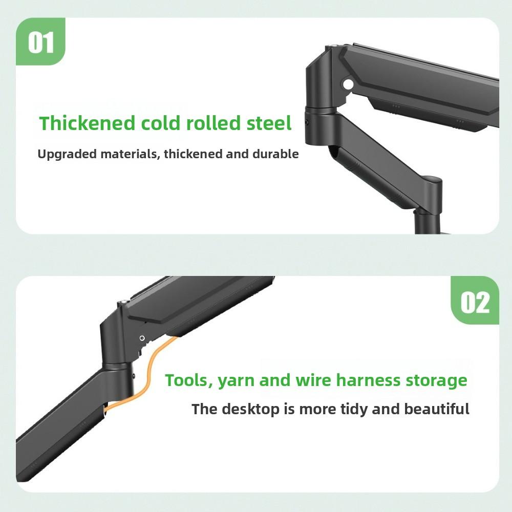 Desktop Mount Monitor Holder 360° Multi-Direction Monitor Bracket  Computer Monitor