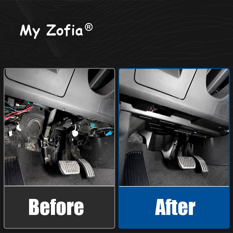 For Grand Koleos Geely Monjaro KX11 2024 2025 Car Co-pilot Anti-kick Board Modification Ventilation Opening Accessories