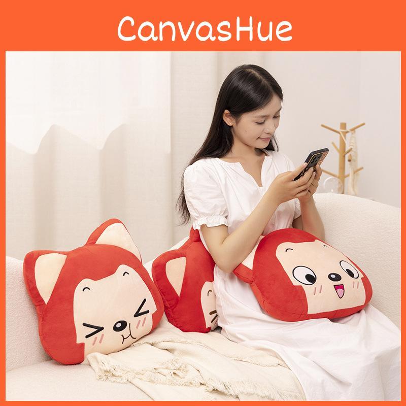 Ali Fox The Plush Pillow Hand Warmer Slippers Cartoon Toy Doll Gift Decoration