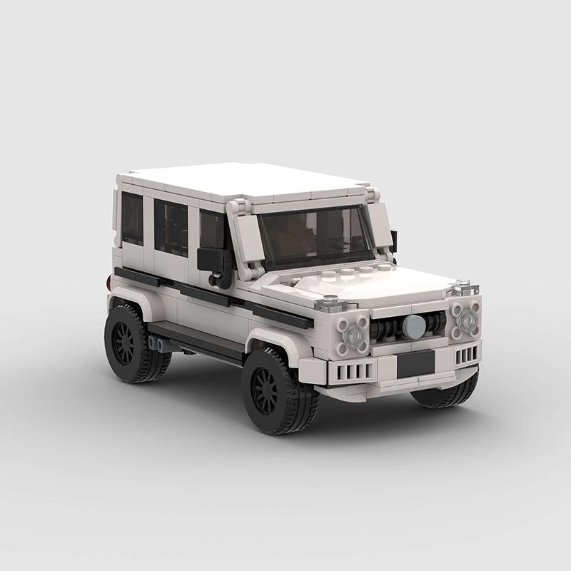Creative MOC Car City Racing Vehicle Retro Speed Car Rally Building Blocks Bricks Ornament Toys For Kids Adults Birthday Gifts