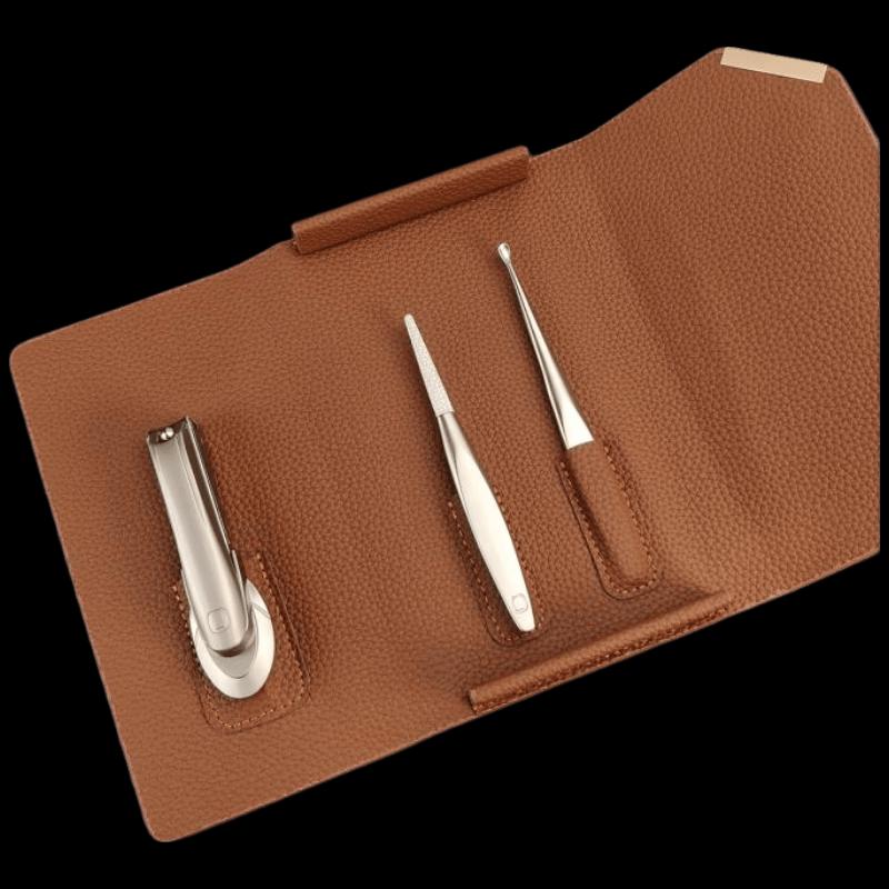 Qisoo Premium Explorer 3-Piece Nail Clipper Set