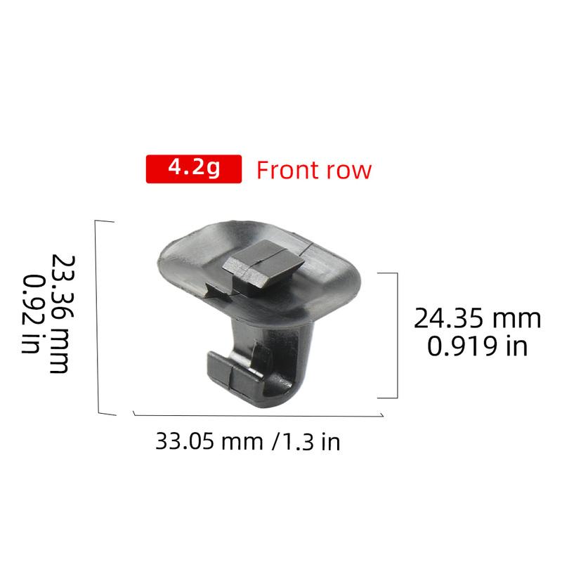 Rear Shade Curtain Handle For BMW 3 X5 X3 X6 F35 E90 E70 F25 E71 Hook Handle Buckle Sun Blind Hook Fixing Clip 51357183938