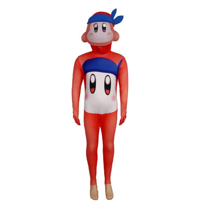 

Костюм для косплея Nintendo Switch, мультяшные комбинезоны, выступление на Хэллоуин 150cm оранжевый