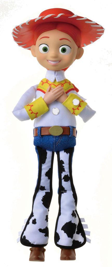 Toy Story 4 Real Size Talking Figure with Test Batteries AAA Alkaline Jesse Length (3 Batteries) (Total 37cm)