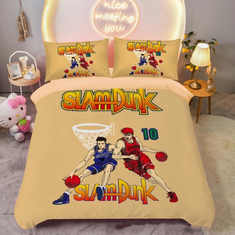 Anime SLAM DUNK duvet covers young boys Beding Sets 3D Printed duvet cover pilowcases Rom Decor Home Soft Nice