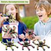 Fluorescence Handheld  Spinners Toys Twisted And Deformed Doll Decompression Tricky Toy Transformable Fingertip Spinners Robot Funny Sensory Toy