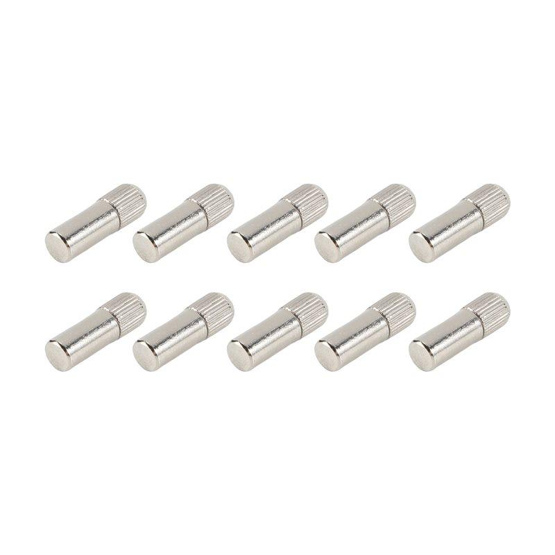 BAAJ-Möbel Schrank Gerade Regalstützen Stifte 6mm X 20mm 10 Stück