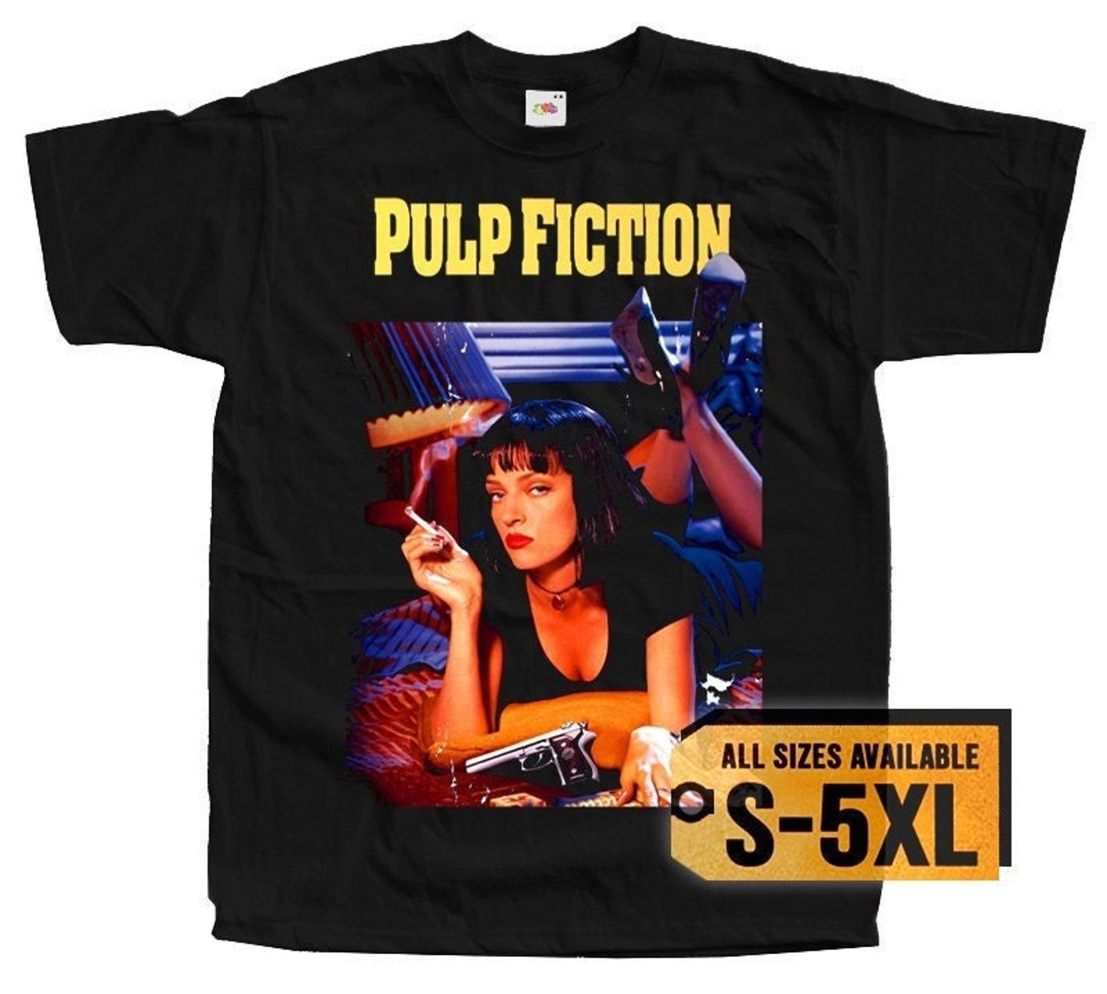 Pulp Fiction V1 Poster Men T-Shirt all sizes S-5XL XL