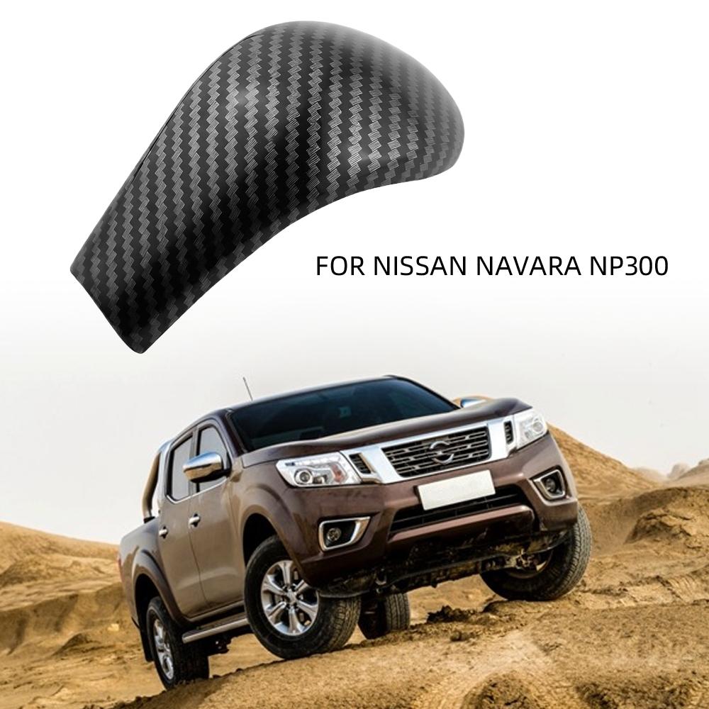 For Nissan Navara NP300 AT 2020 - 2025 Gear Shift Knob Cover Trim Gear Sticker Decoration Cap Protector Inteiror Accessories