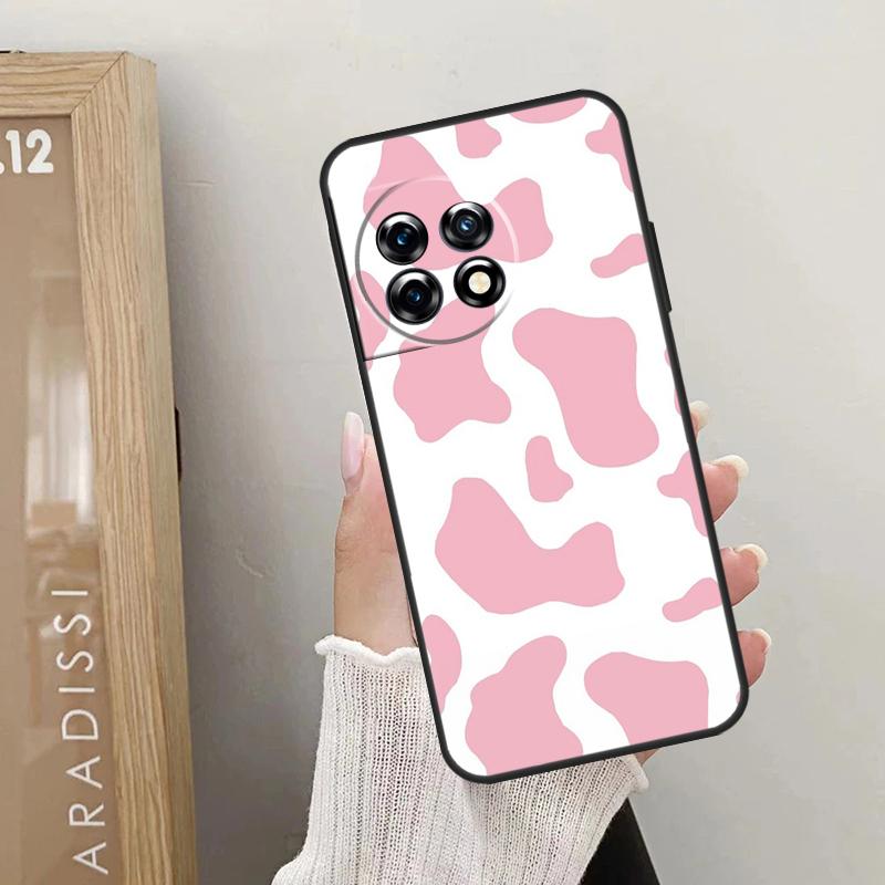 Cow Print Case For OnePlus Nord 5 CE 3 4 Lite N20 N30 OnePlus 13T 13R 12R 10T 10R 10 11 12 13 15 Cover