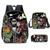 The Nightmare Before Christmas School Bags Men'S And Women'S Backpacks