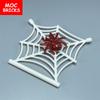 MY OWN CREATION Blocks Spider Cobweb Net Animal 30238 90981 Halloween Series Learning Building Blocks Assembled Playthings Plastic Dolls