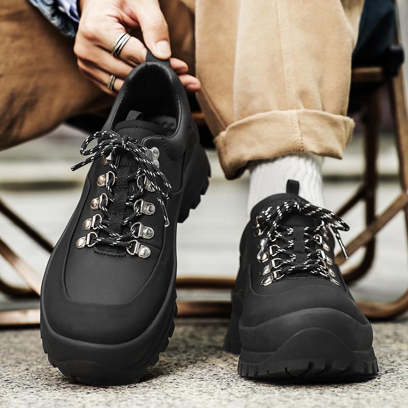 Fashion All-match Men Casual Shoes Handmade Mens Breathable Sneakers Lace-Up Men's Vulcanize Footwear New Arrival Walking Shoes for Men