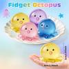 4 Pack Octopus Squishy Toy For Kids, Slow Rising Squishy, Cute Squeeze Ball For Party Favors Squishy For Classroom Prize