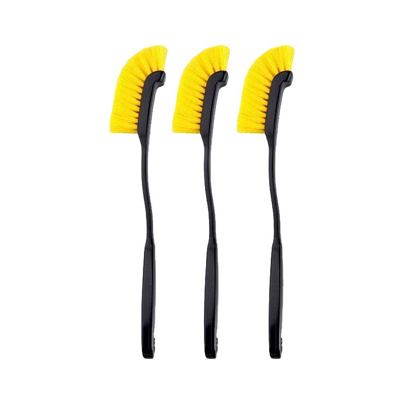 Long-Handled Wheel Hub Cleaning Brush for Cars and Motorcycles