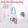 Crayon Chan Shin Canvas Handbag With Waterproof Material For Commuting School
