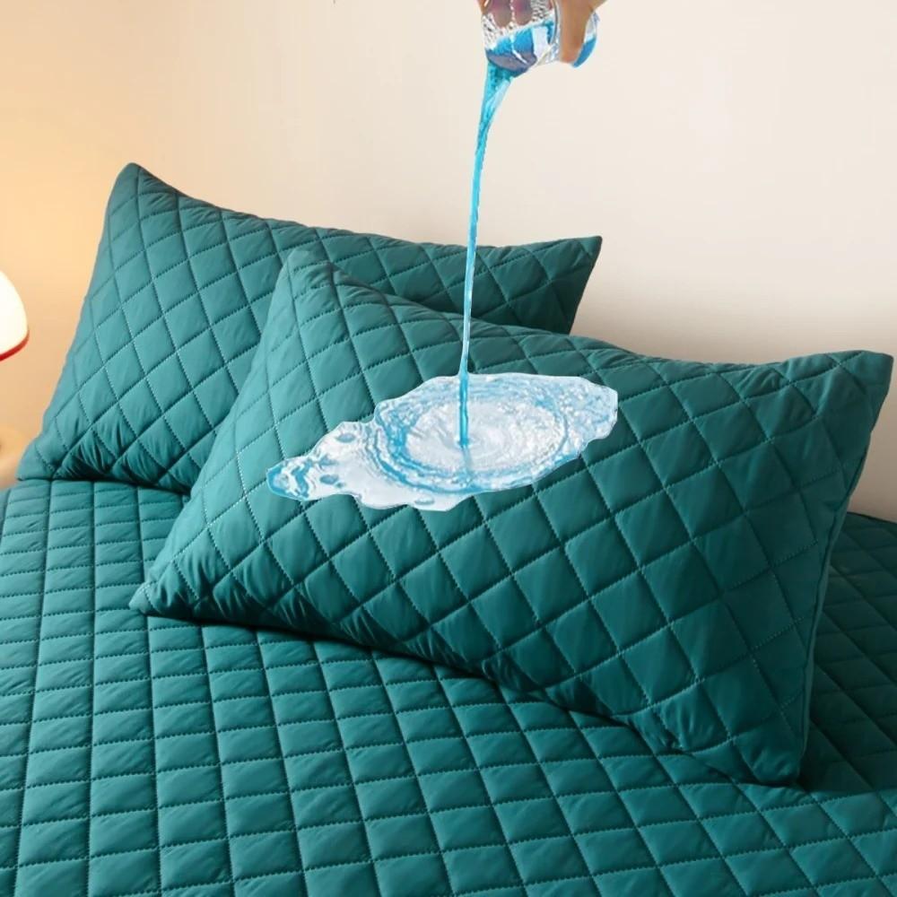 Northern  Style Waterproof Pillowcase Machine Washable Pillow Protector  Home Decoration