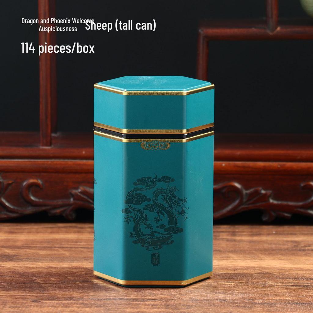 Elegant Mini Tin Tea/Souvenir Box - 10g/20g/50g
