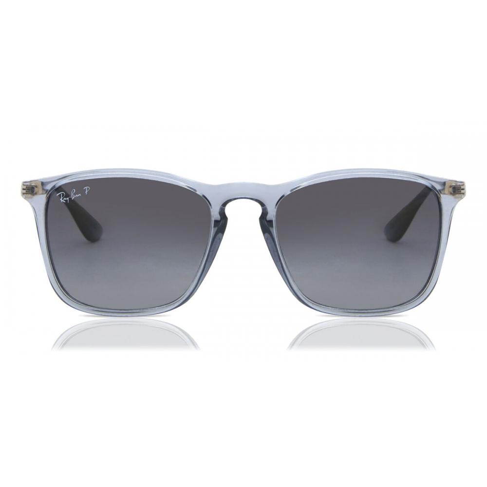 

Солнцезащитные очки Ray Ban Rb4187 Chris 6592t3 для мужчин Transparent Blue/54-18-145