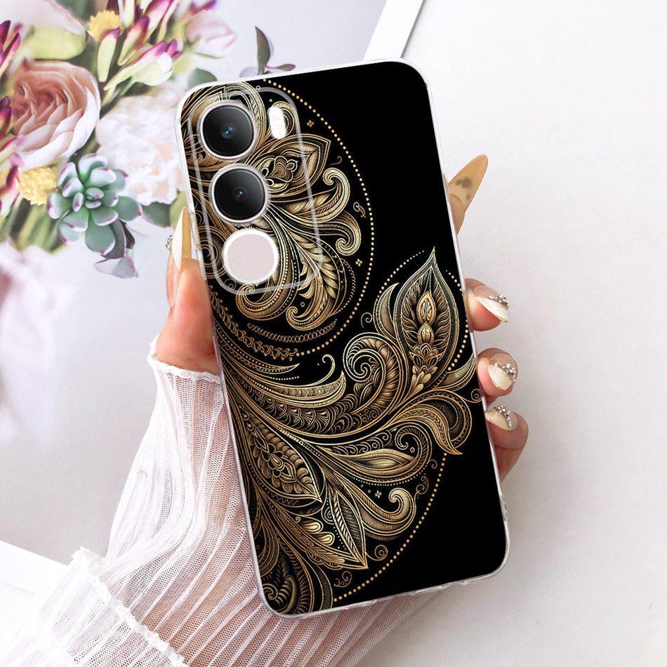 For Vivo Y19s Pro Cool Dragon Tiger Pattern Phone Case For Vivo Y19s Y 19S Pro V2419 Soft Silicone TPU Cases
