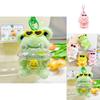 Adorable Jinnew Plush Animal Swim Ring Keychain Cute Keyring Accessory Gift For Kids