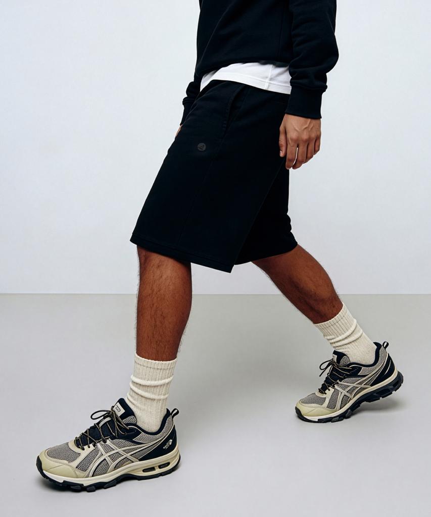 SPERRY Wide Bermuda Pants_Black [Spro_0001]