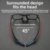 Men's Anti-fog Outdoor Sports Glasses Prescription-Compatible Explosion-proof Protective Eyewear for Football and Basketball