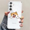 S-Shiba I-Inu Phone Case For Samsung Galaxy Transparent Cover A52 A12 A51 S21 Edge S22ULTRA S23 S24 S20LITE Plus Ultra