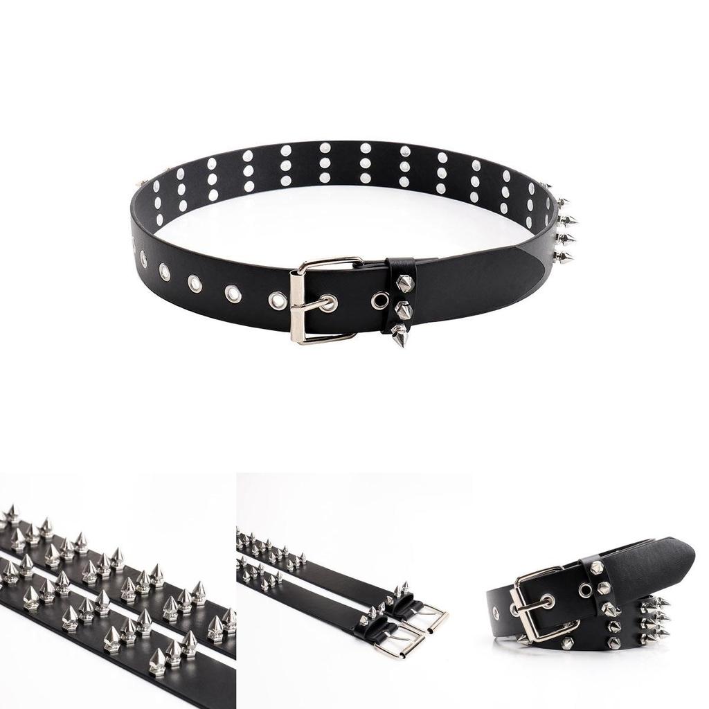 Fashion Solid Color Rivet Design Women Casual Belt For Casual Wear